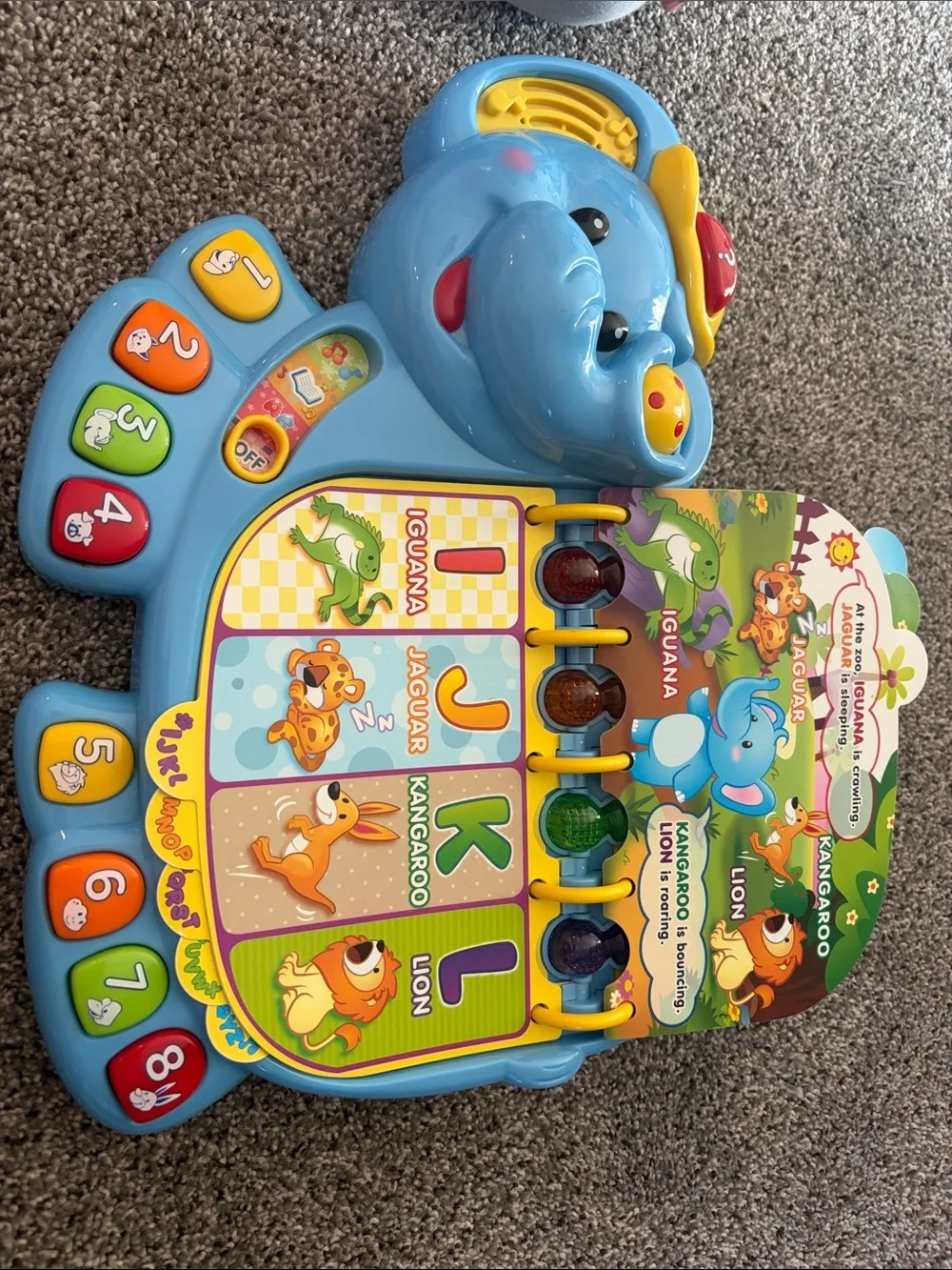 Vtech Touch & Teach Elephant